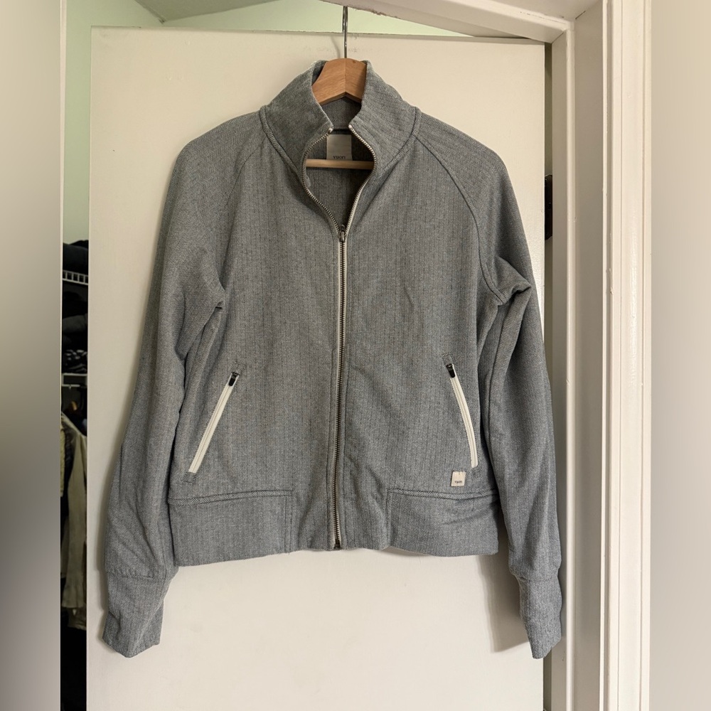 DISCONTINUED Vuori Herringbone Zip Track Jacket - Picture 2 of 4